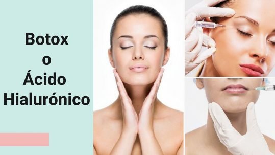¿Ácido hialurónico o Botox? Diferencias y similitudes