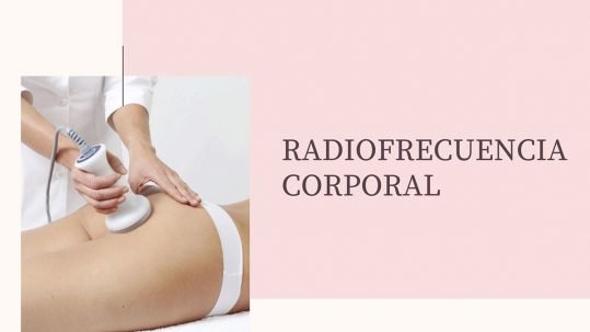 Radiofrecuencia corporal
